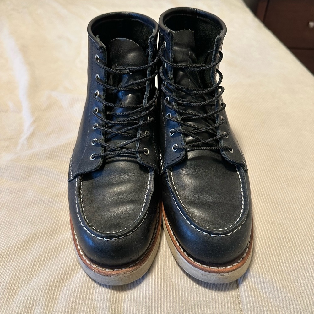 Red Wing Shoes Black Combat Boots